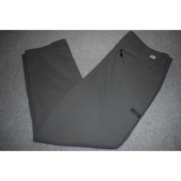 Orvis Fishing Tech Pants Mens Size 38 x 30 Stretch Nylon Blend Gray Zip Cargo - Picture 7 of 7